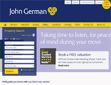 Tablet Screenshot of johngerman.co.uk